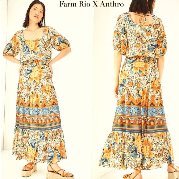 FARM Rio Dresses & Skirts - Farm Rio Anthropologie Bambina Skirt Top Set NWT